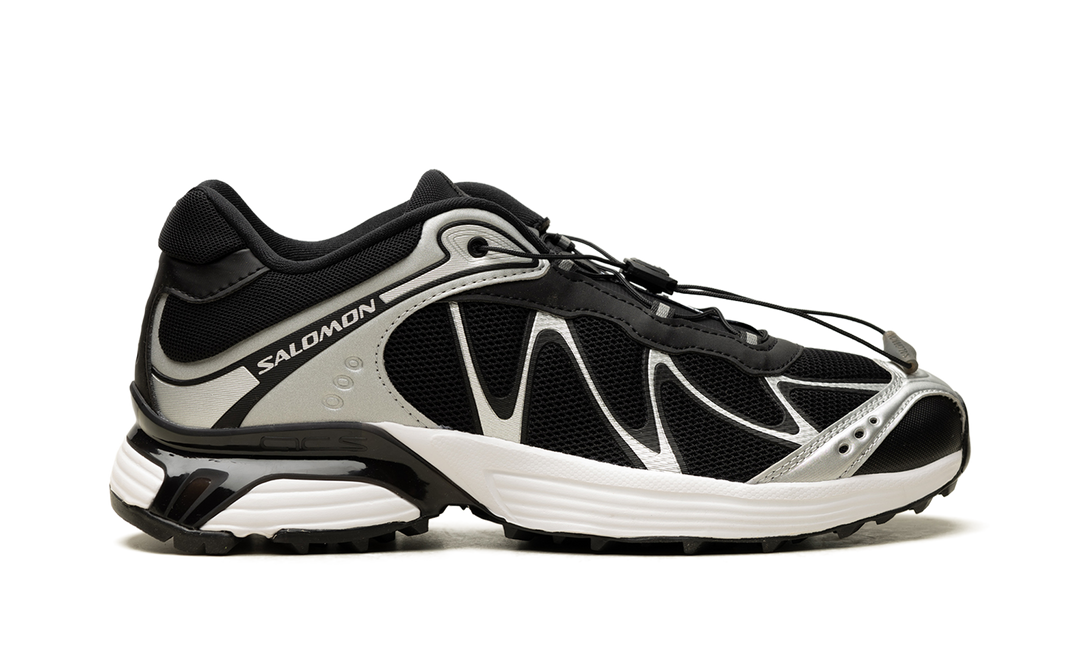 SALOMON XT-WHISPER BLACK FOOTWEAR SILVER WHITE