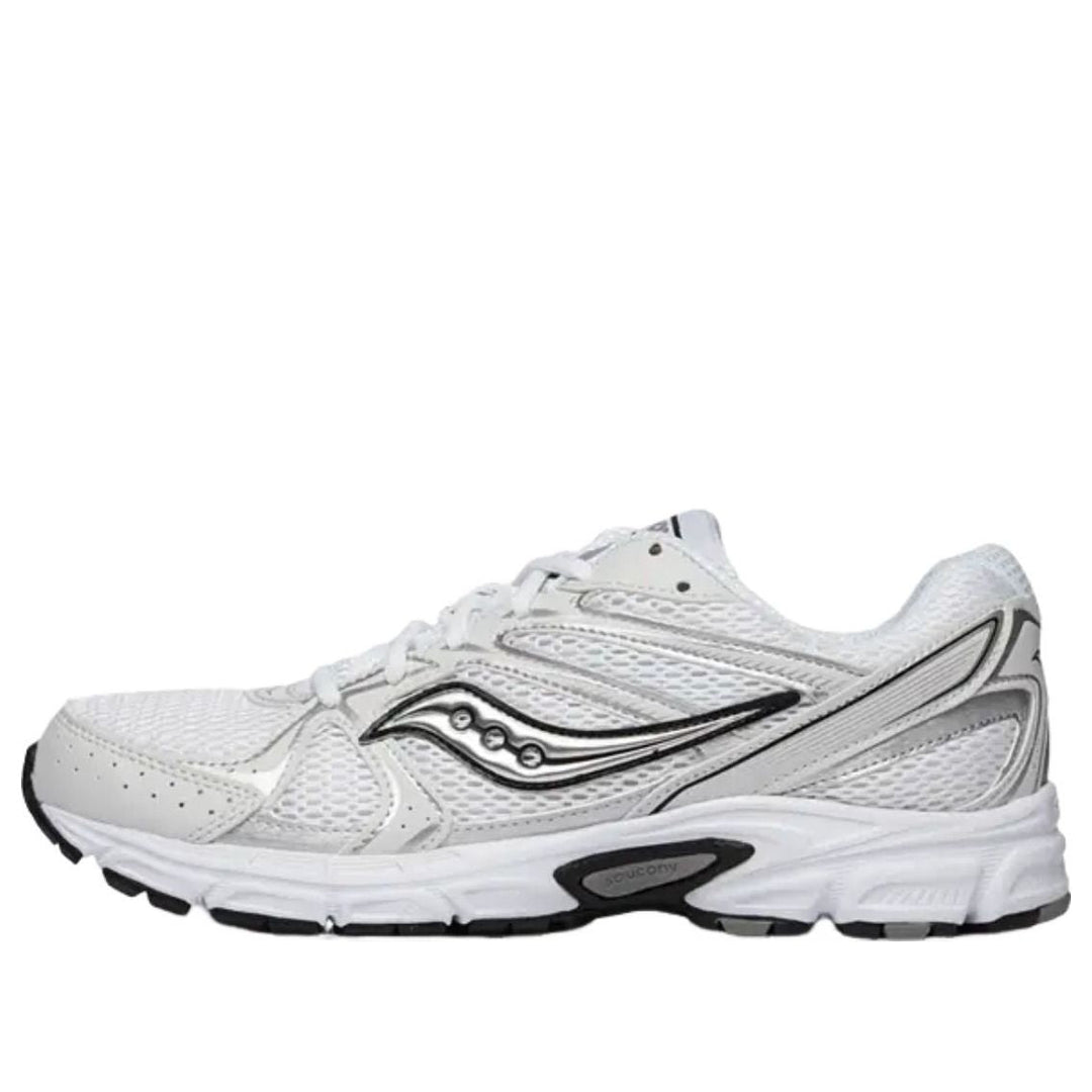 SAUCONY GRID RIDE MILLENNIUM WHITE SILVER