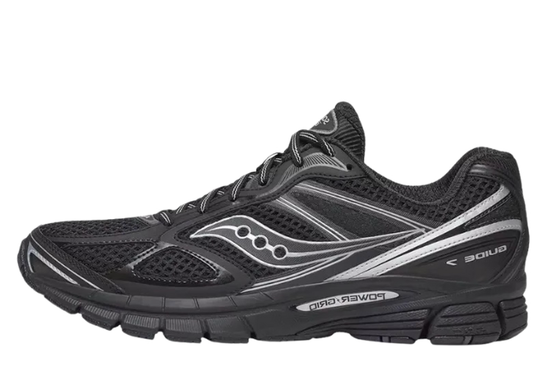 SAUCONY PROGRID GUIDE 7 BLACK SILVER