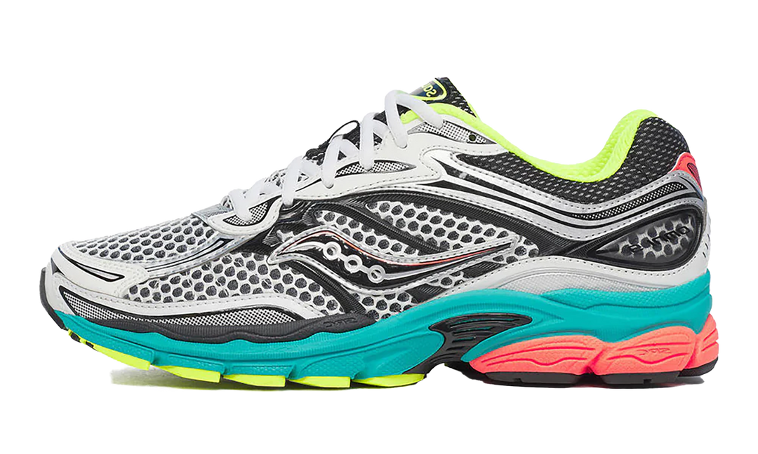 SAUCONY PROGRID OMNI 9 WHITE SILVER BLUE