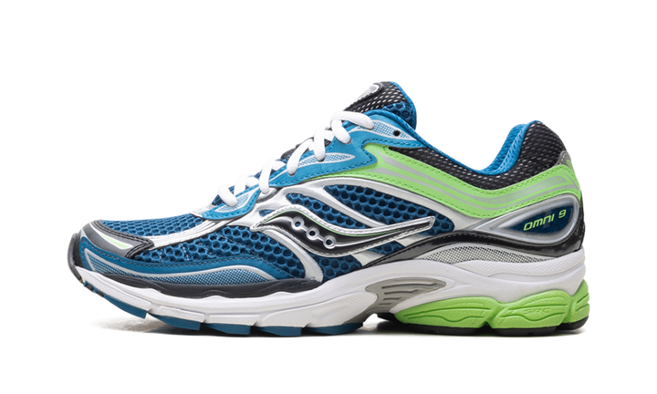 SAUCONY PROGRID OMNI 9 WHITE SILVER BLUE