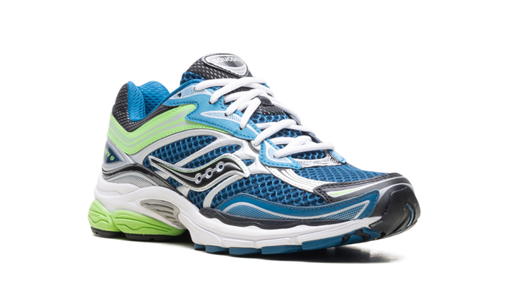 SAUCONY PROGRID OMNI 9 WHITE SILVER BLUE