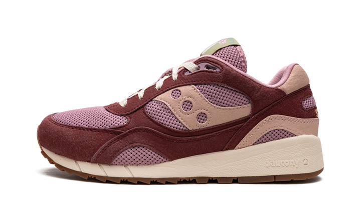 SAUCONY SHADOW 6000 MUSHROOM BURGUNDY