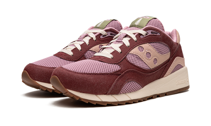 SAUCONY SHADOW 6000 MUSHROOM BURGUNDY