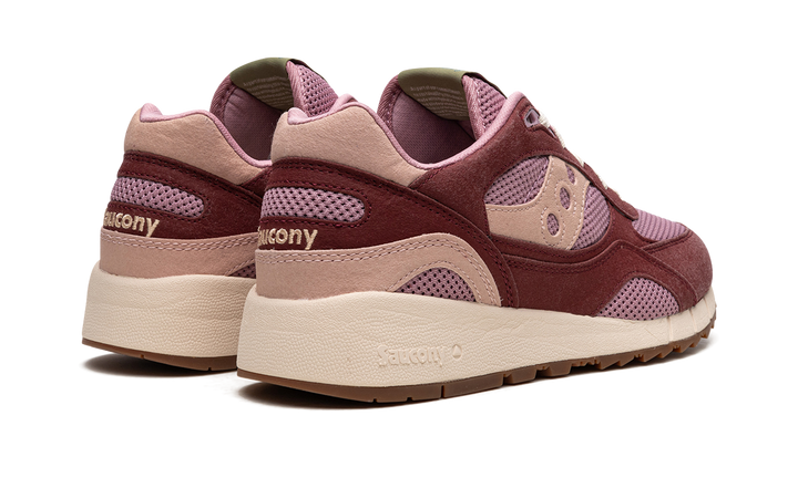 SAUCONY SHADOW 6000 MUSHROOM BURGUNDY