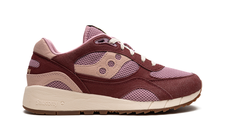 SAUCONY SHADOW 6000 MUSHROOM BURGUNDY