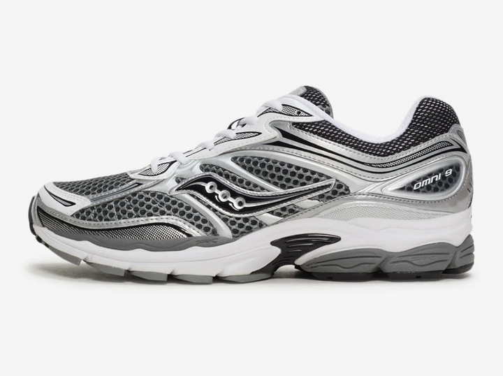 SAUCONY PROGRID OMNI 9 GREY SILVER BLACK