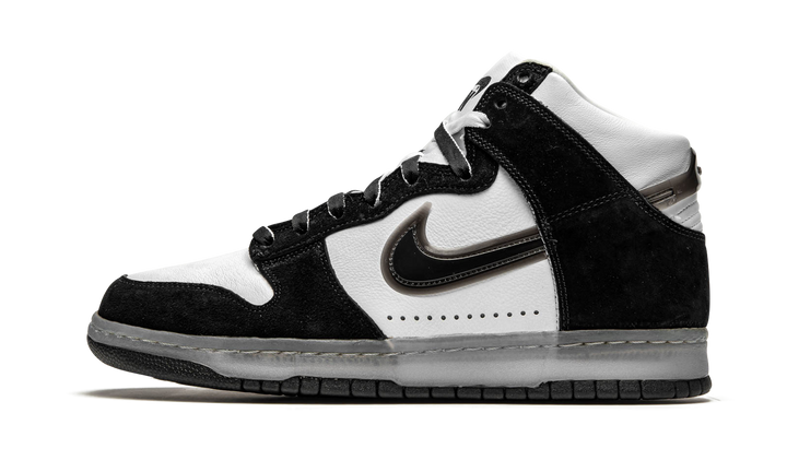 SLAM JAM X NIKE DUNK HIGH WHITE BLACK