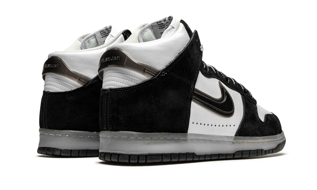 SLAM JAM X NIKE DUNK HIGH WHITE BLACK