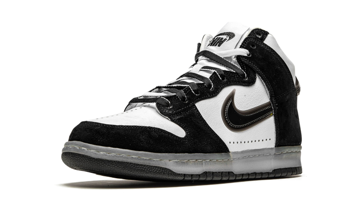 SLAM JAM X NIKE DUNK HIGH WHITE BLACK
