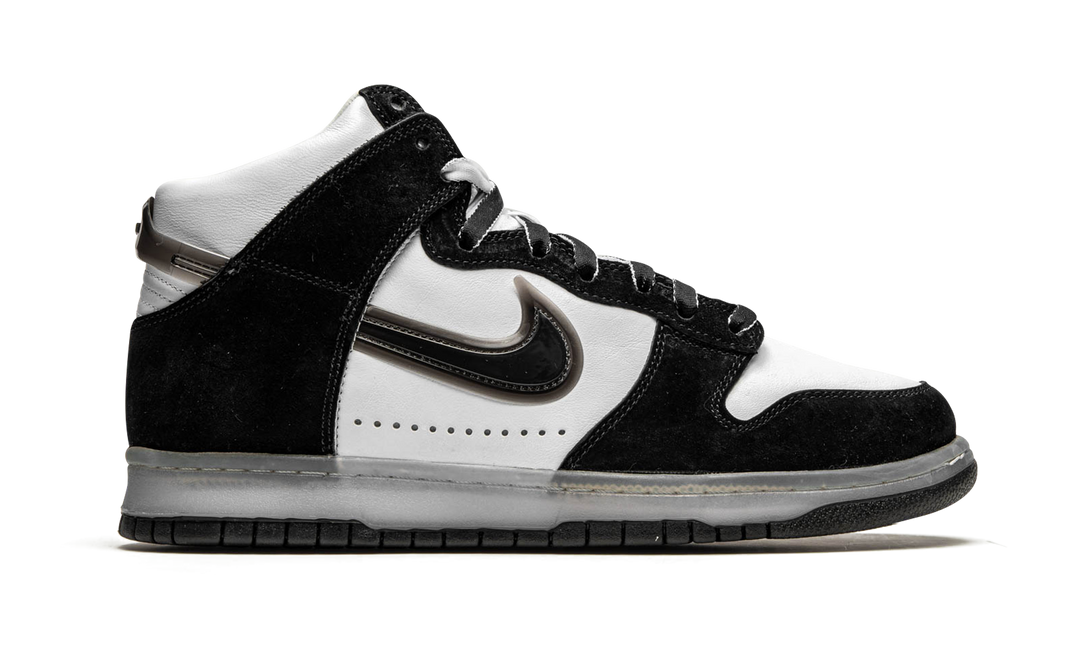 SLAM JAM X NIKE DUNK HIGH WHITE BLACK