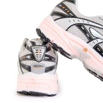 BROOKS ADRENALINE GTS 10 QUIET GREY BLACK CORAL ROSE — Stock