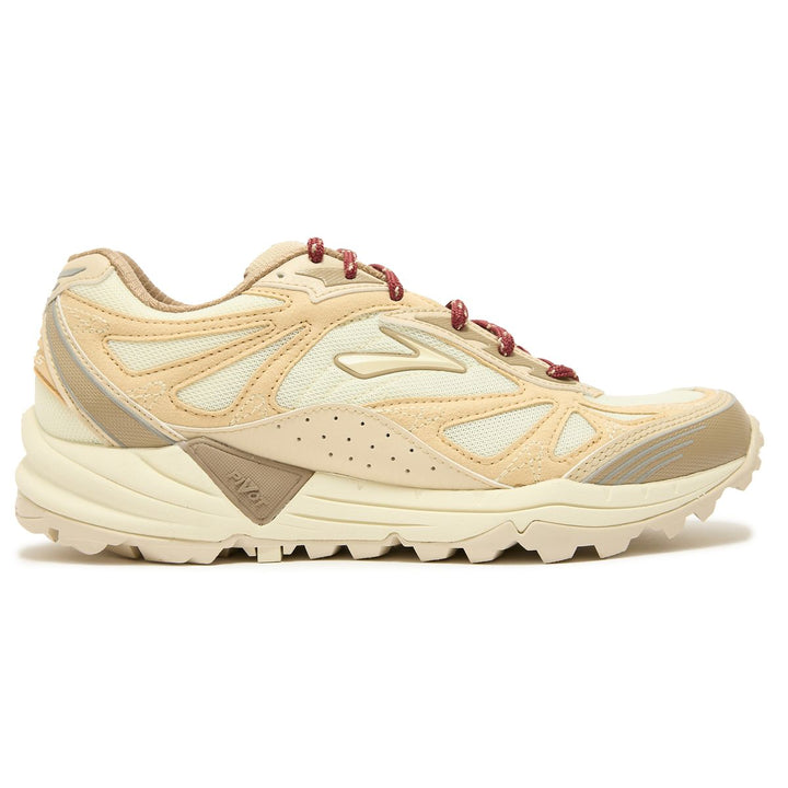 BROOKS CASCADIA 1 AFTERGLOW SEMOLINA