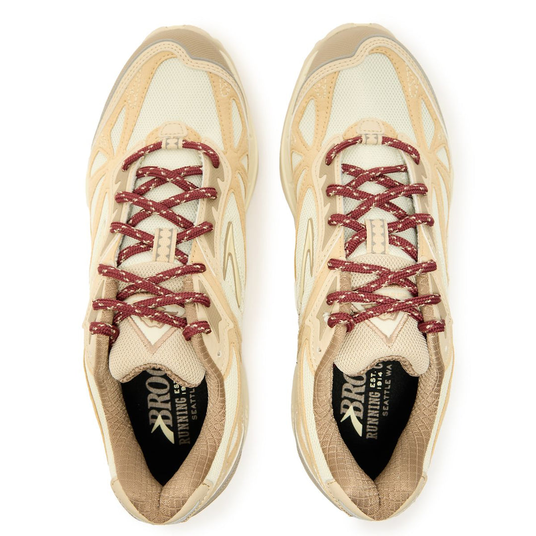BROOKS CASCADIA 1 AFTERGLOW SEMOLINA