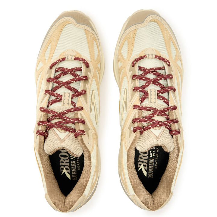 BROOKS CASCADIA 1 AFTERGLOW SEMOLINA