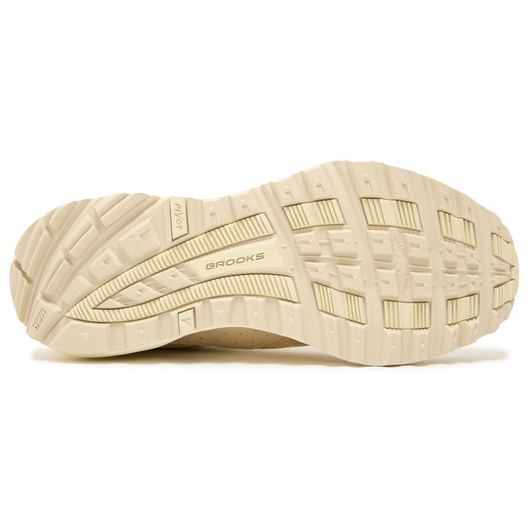 BROOKS CASCADIA 1 AFTERGLOW SEMOLINA