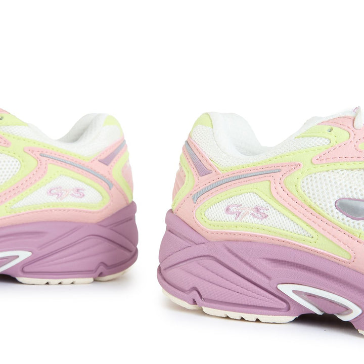 BROOKS ADRENALINE GTS 4 WHITE GREEN PINK