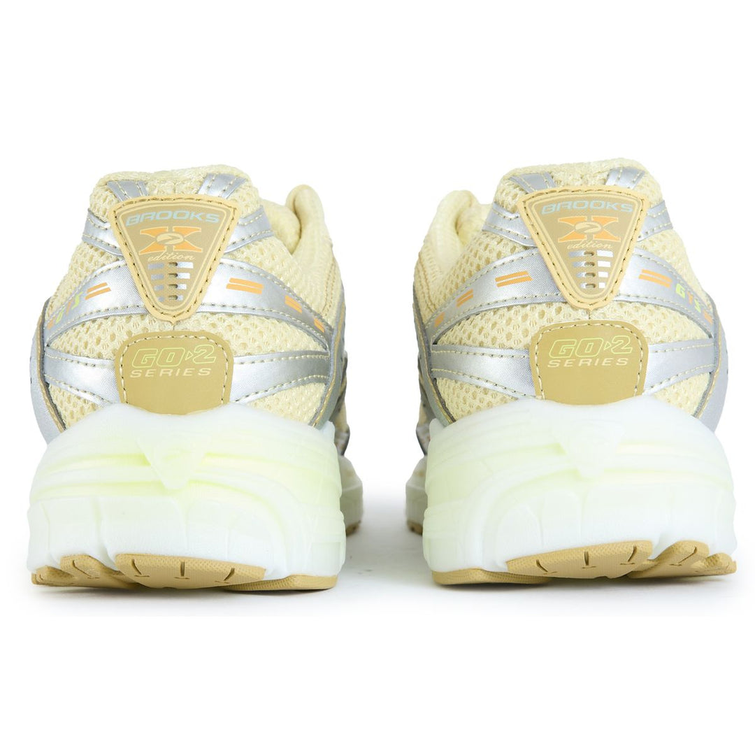 BROOKS ADRENALINE GTS 10 DUSTY YELLOW NEO YELLOW GREY — Stock 