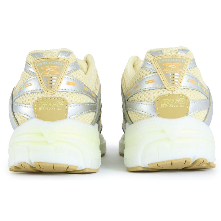 BROOKS ADRENALINE GTS 10 DUSTY YELLOW NEO YELLOW GREY — Stock 
