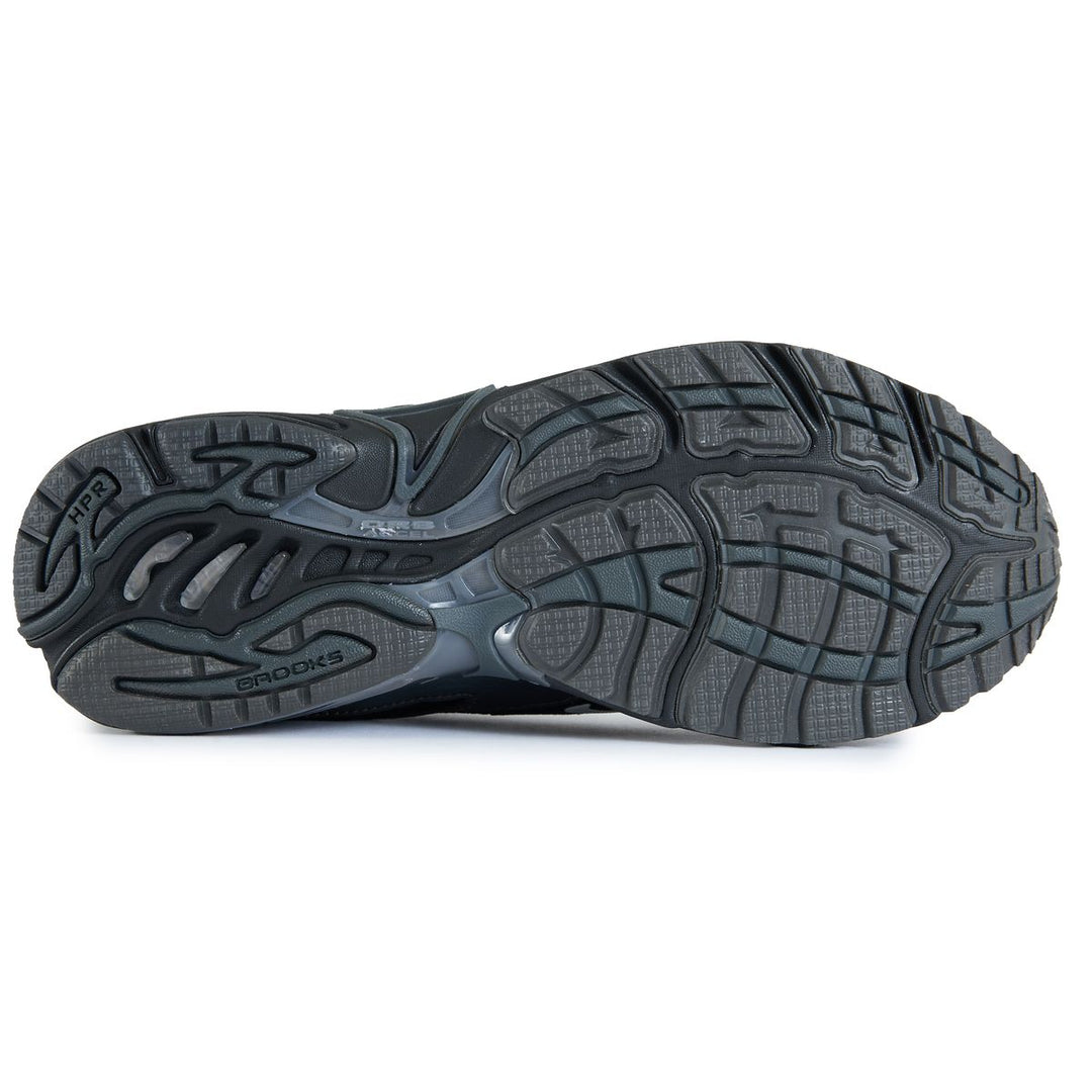 BROOKS ADRENALINE GTS 4 BLACK STEEL GREY — Stock 