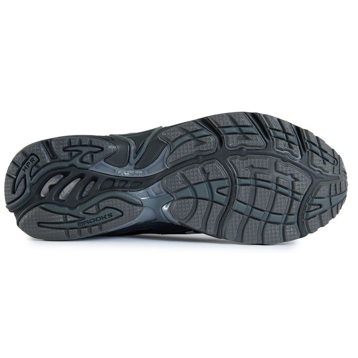 BROOKS ADRENALINE GTS 4 BLACK STEEL GREY — Stock 