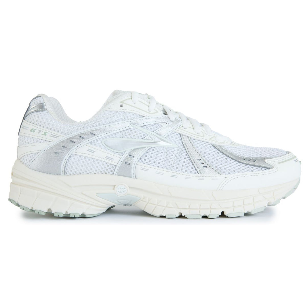 BROOKS ADRENALINE GTS 10 WHITE SILVER — Stock #1