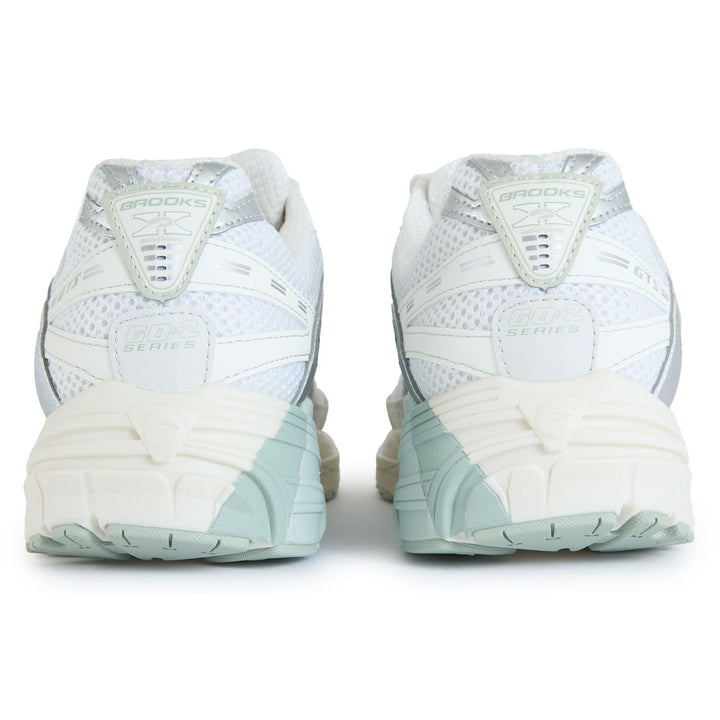 BROOKS ADRENALINE GTS 10 WHITE SILVER — Stock 