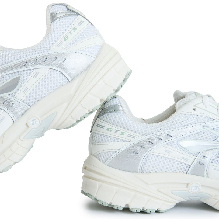 BROOKS ADRENALINE GTS 10 WHITE SILVER
