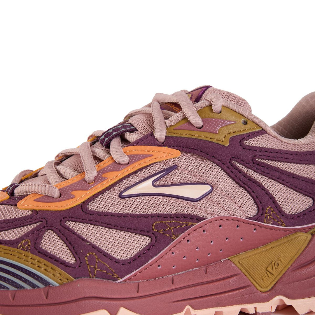 BROOKS CASCADIA 1 WOODROSE ROGUE PICKLED BEET