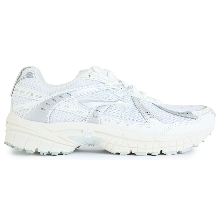 BROOKS ADRENALINE GTS 10 WHITE SILVER — Stock 