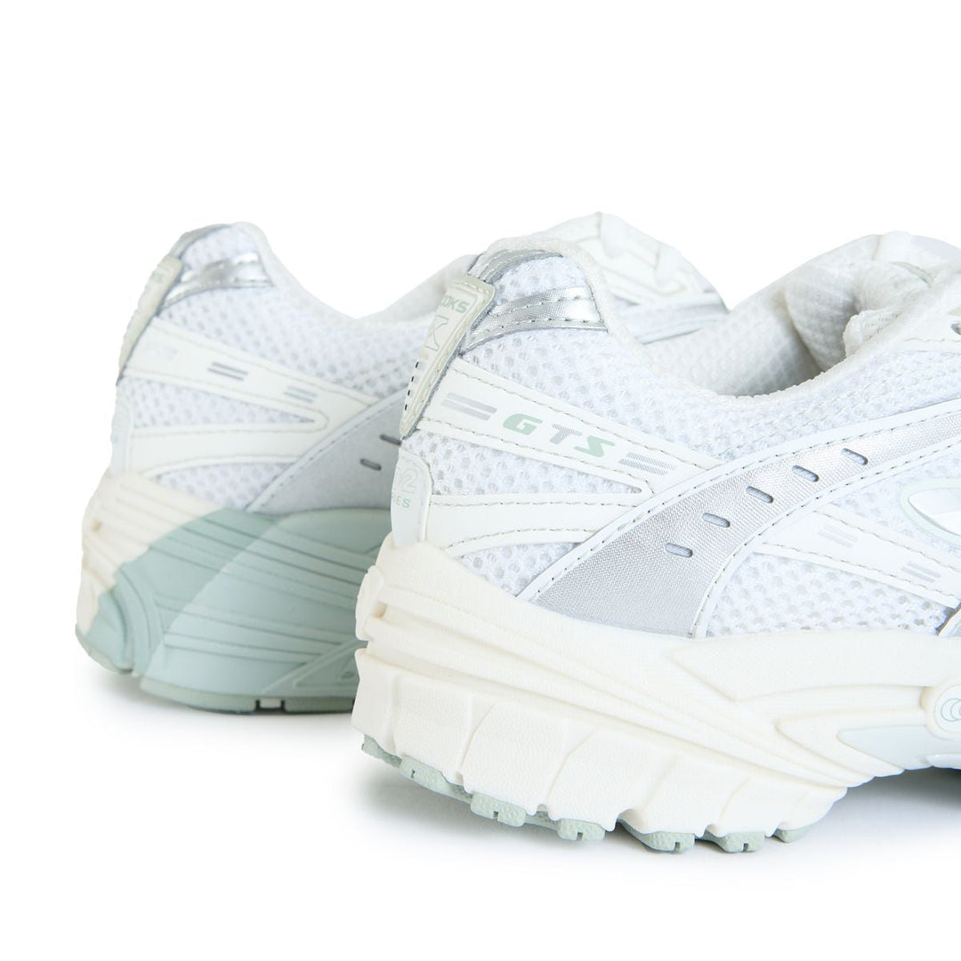 BROOKS ADRENALINE GTS 10 WHITE SILVER — Stock 