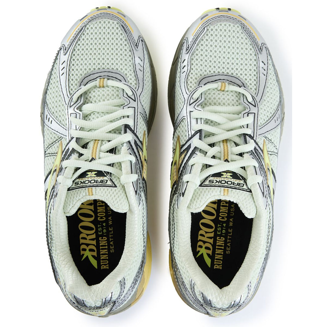 BROOKS ADRENALINE GTS 10 CANARY GREEN YELLOW — Stock 