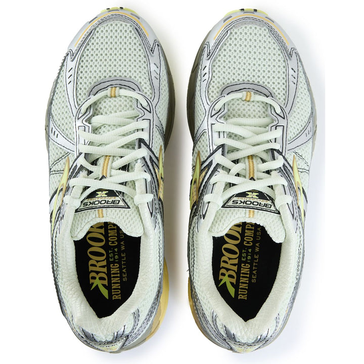 BROOKS ADRENALINE GTS 10 CANARY GREEN YELLOW — Stock 