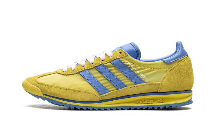 SPORTY &amp; RICH X ADIDAS SL72 YELLOW BLUE