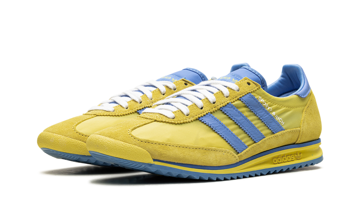 SPORTY &amp; RICH X ADIDAS SL72 YELLOW BLUE