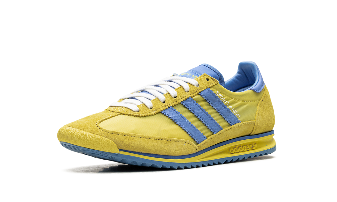 SPORTY &amp; RICH X ADIDAS SL72 YELLOW BLUE