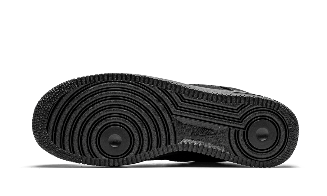 NIKE STUSSY X AIR FORCE 1 LOW TRIPLE BLACK