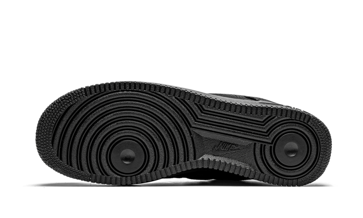 NIKE STUSSY X AIR FORCE 1 LOW TRIPLE BLACK