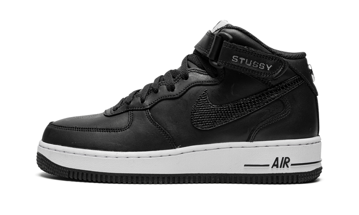STUSSY X NIKE AIR FORCE 1 MID BLACK