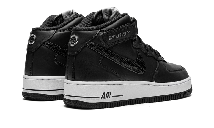 STUSSY X NIKE AIR FORCE 1 MID BLACK