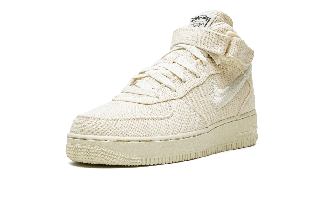 STUSSY X NIKE AIR FORCE 1 MID HEMP