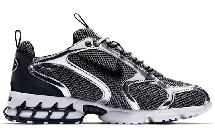 STUSSY X NIKE AIR ZOOM SPIRIDON CAGE 2 PURE PLATINUM