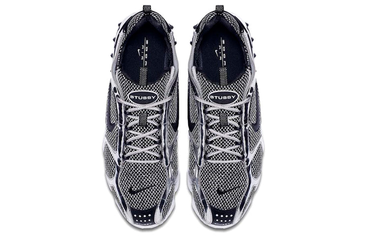 STUSSY X NIKE AIR ZOOM SPIRIDON CAGE 2 PURE PLATINUM