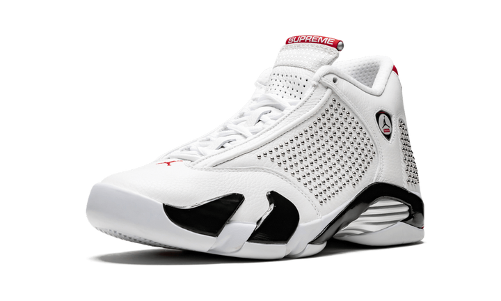 SUPREME X AIR JORDAN 14 WHITE UNIVERSITY RED