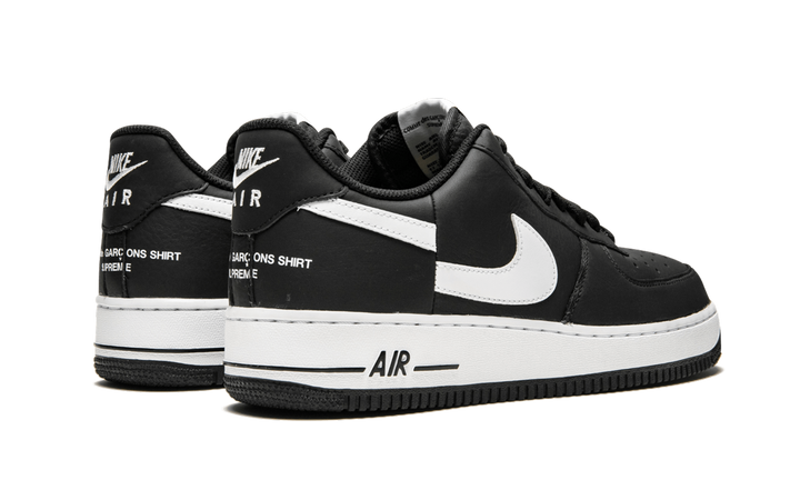 NIKE SUPREME X COMME DES GARÇONS X AIR FORCE 1 LOW BLACK
