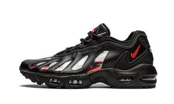 SUPREME X NIKE AIR MAX 96 BLACK — Stock
