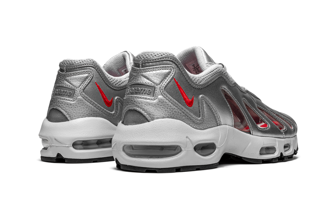 SUPREME X NIKE AIR MAX 96 SILVER BULLET
