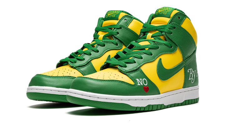 SUPREME X NIKE SB DUNK HIGH BY ANY MEANS BRAZIL