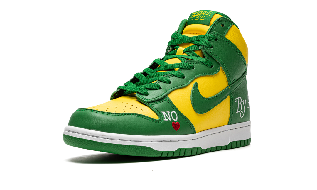 SUPREME X NIKE SB DUNK HIGH BY ANY MEANS BRAZIL