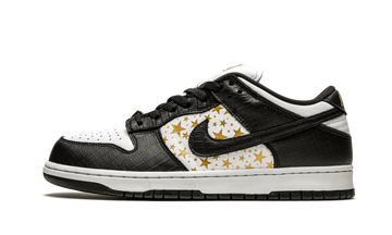 SUPREME X NIKE SB DUNK LOW STARS BLACK — Stock